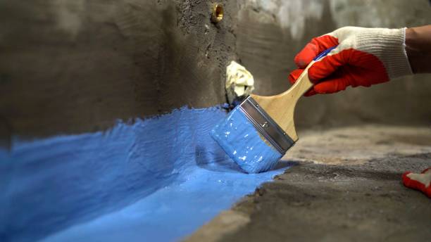 Professional waterproofing crew in Hersey, Hersey, MI