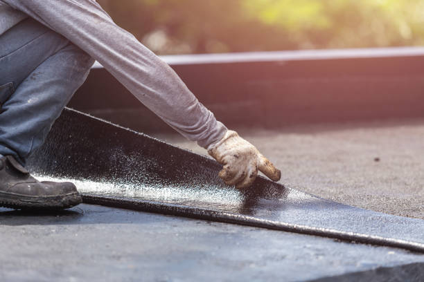 Waterproofing specialist at work in Hersey, Hersey, MI